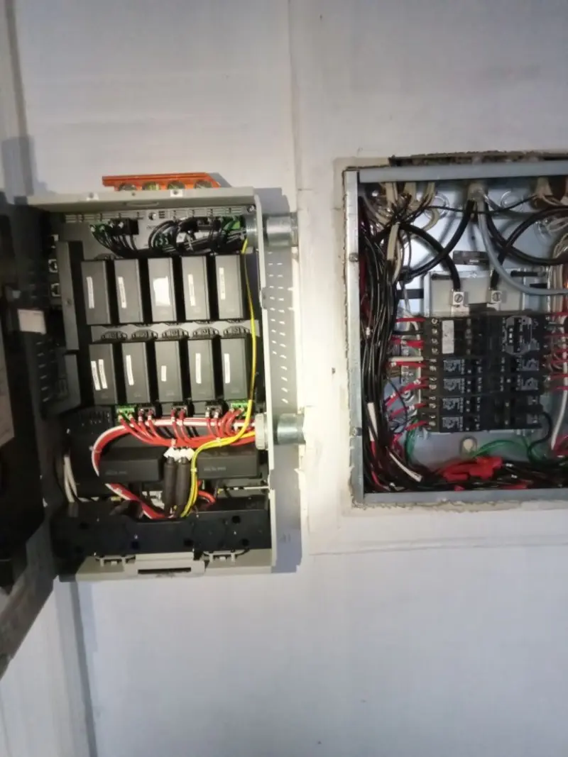 Electrical panel upgrade completed for Commercial Electrician Services in Schuyler Falls